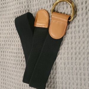 𝅺Black Web Belt Size M/L